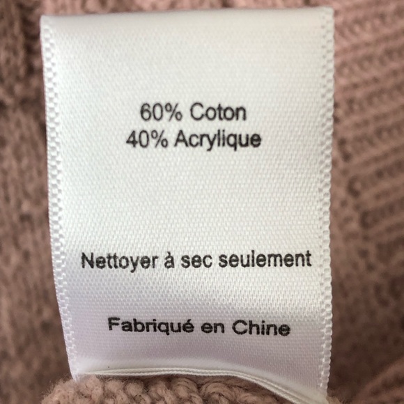 LUSH Purple knit sweater vest with collar - Picture 5 of 6